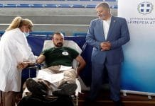 Ξεκίνησε η τριήμερη αιμοδοσία της Περιφέρειας Αττικής για τη δημιουργία Τράπεζας Αίματος