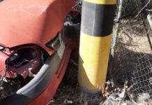 Σήμερα το πρωί: τροχαίο με δύο τραυματίες στα όρια Παλλήνης – Ανθούσας